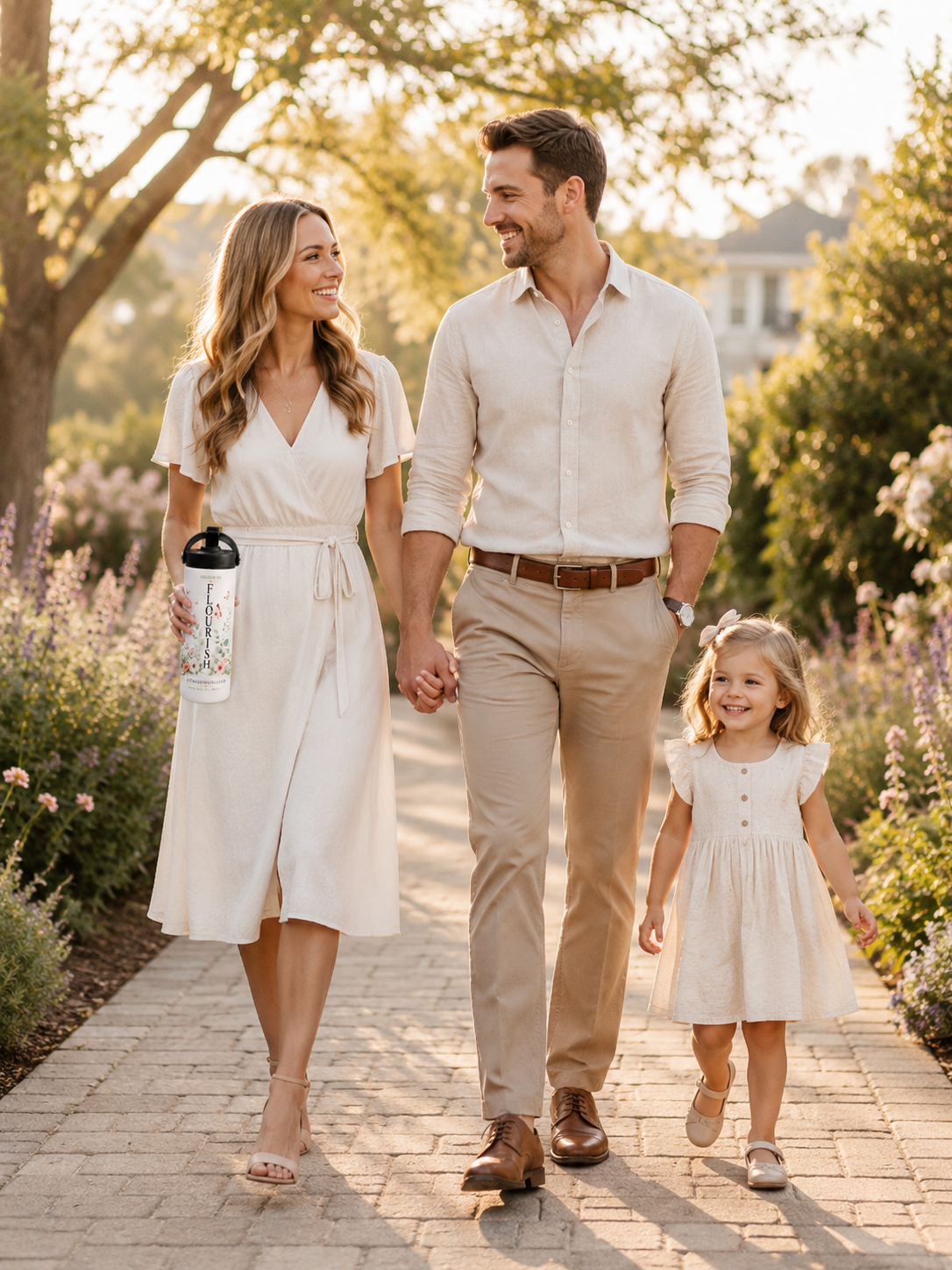 Created to Flourish tumbler lifestyle